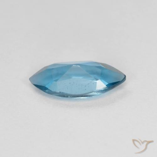 Topaze Bleu Suisse naturelle Marquise, 1.09 ct, VS