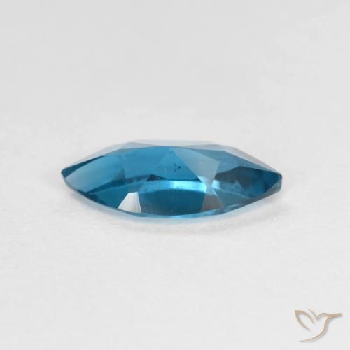 Topaze Bleu Suisse naturelle Marquise, 1.17 ct, VS