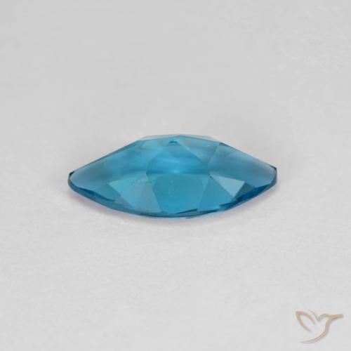 Topaze Bleu Londres naturelle Marquise, 1.17 ct, VS