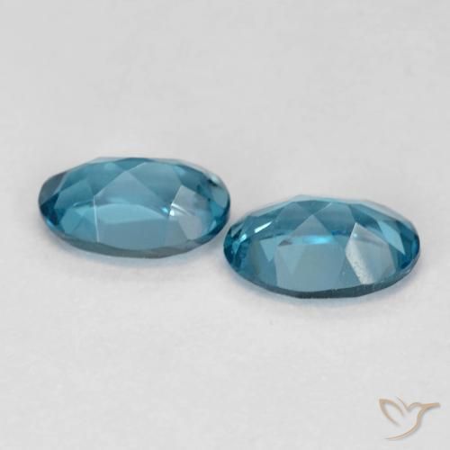 Shop natural 1.13ct Bleu Londres Topaze gems, ovale, from Brésil at GemSelect. In stock, global shipping!