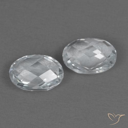 Shop natural 1.34ct Blanc Topaze gems, ovale, from Brésil at GemSelect. In stock, global shipping!