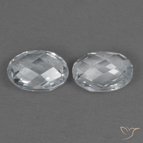 Shop natural 1.34ct Blanc Topaze gems, ovale, from Brésil at GemSelect. In stock, global shipping!