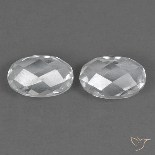 Shop natural 1.42ct Blanc Topaze gems, ovale, from Brésil at GemSelect. In stock, global shipping!
