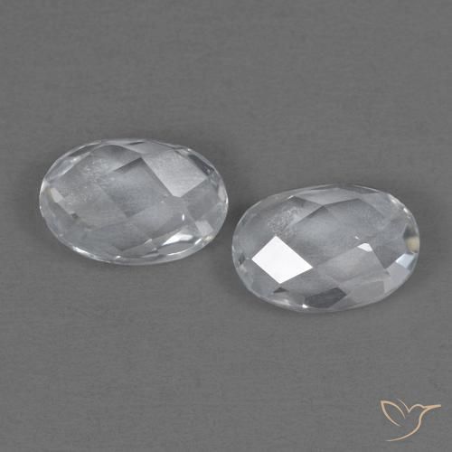 Shop natural 1.32ct Blanc Topaze gems, ovale, from Brésil at GemSelect. In stock, global shipping!