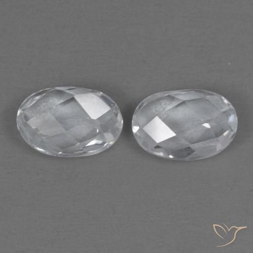 Shop natural 1.32ct Blanc Topaze gems, ovale, from Brésil at GemSelect. In stock, global shipping!