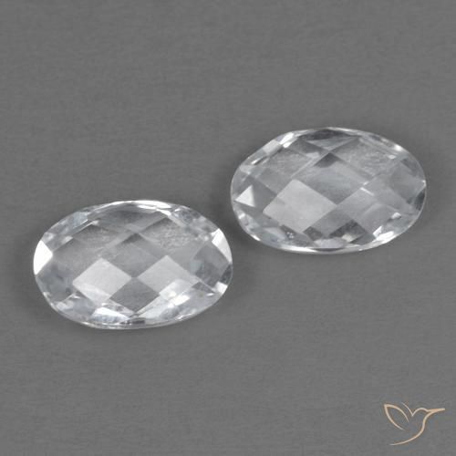 Shop natural 1.07ct Blanc Topaze gems, ovale, from Brésil at GemSelect. In stock, global shipping!
