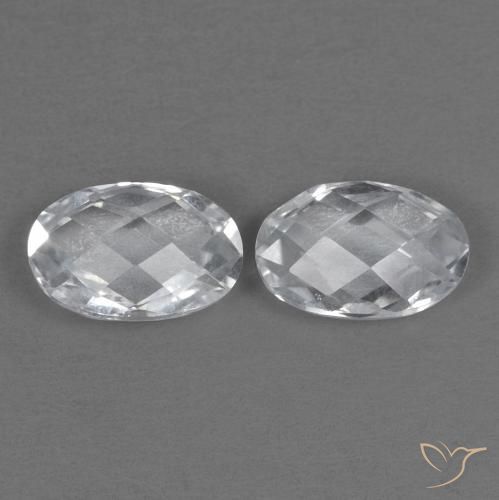 Shop natural 1.07ct Blanc Topaze gems, ovale, from Brésil at GemSelect. In stock, global shipping!