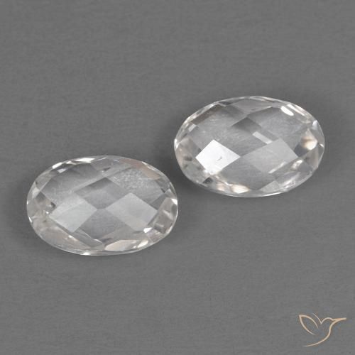 Shop natural 1.32ct Blanc Topaze gems, ovale, from Brésil at GemSelect. In stock, global shipping!