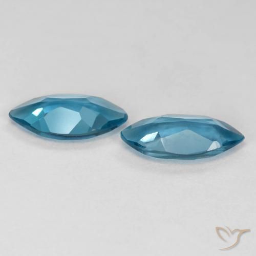 Shop natural 1.99ct Bleu Londres Topaze gems, Marquise, from Brésil at GemSelect. In stock, global shipping!