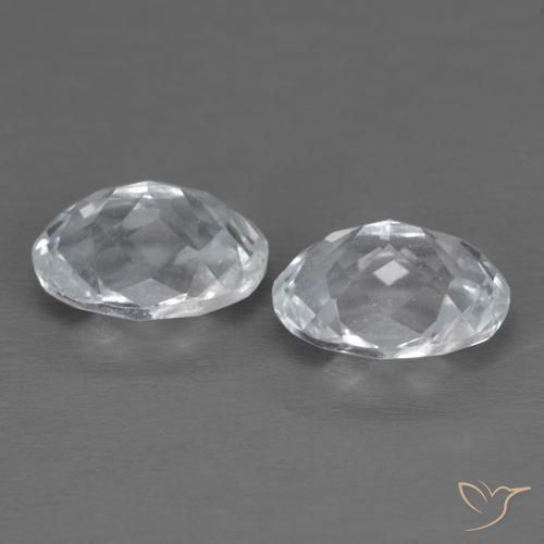 Shop natural 3.40ct Blanc Topaze gems, ovale, from Brésil at GemSelect. In stock, global shipping!