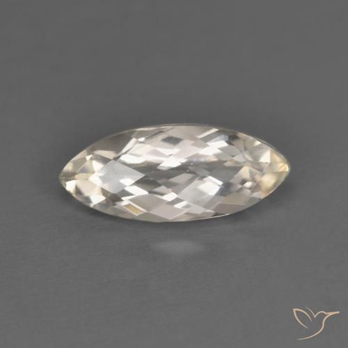 1.88ct Naturel Blanc chaud Topaze, Marquise, VVS-VS