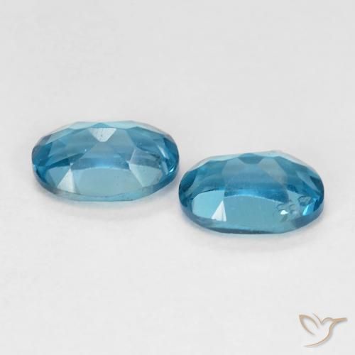 Shop natural 1.28ct Bleu Londres Topaze gems, ovale, from Brésil at GemSelect. In stock, global shipping!