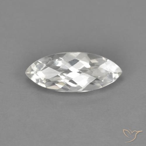 1.63ct Naturel Blanc Topaze, Marquise, VVS-VS