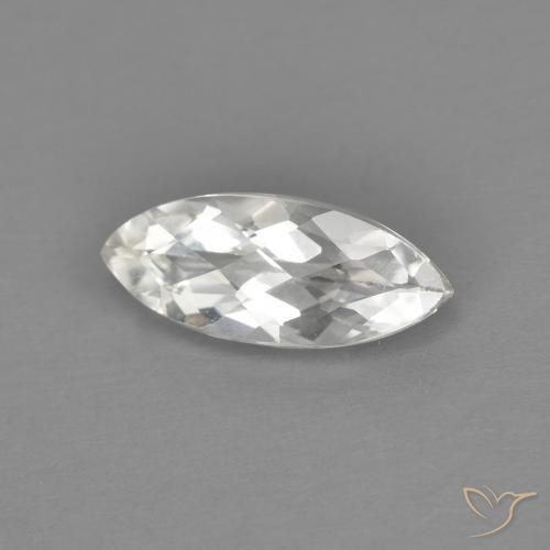 Topaze Blanc naturelle Marquise, 1.63 ct, VVS-VS