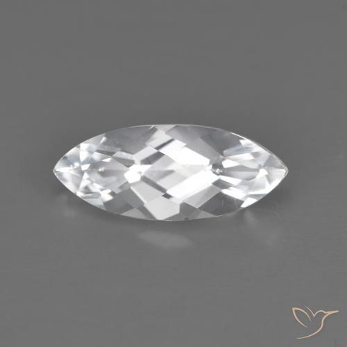 1.71ct Naturel Blanc Topaze, Marquise, VVS-VS