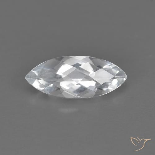 1.60ct Naturel Blanc Topaze, Marquise, VVS-VS