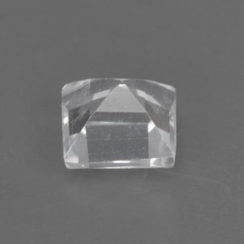 Topaze Blanc naturelle Carré, 0.52 ct, VVS-VS