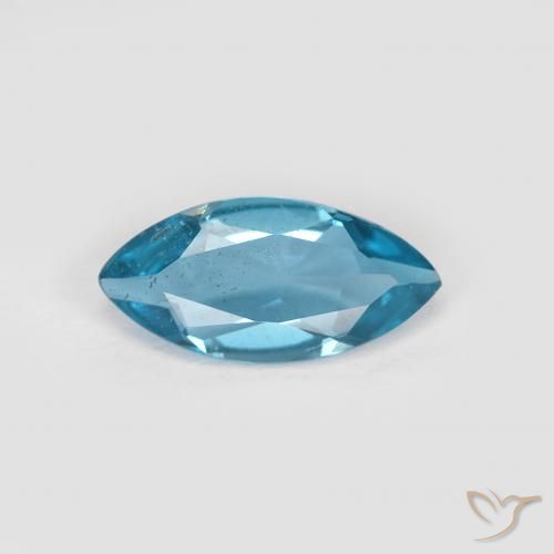 0.97ct Naturel Bleu Londres Topaze, Marquise, VS