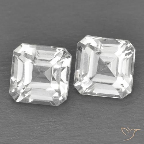 Shop natural 1.66ct Blanc Topaze gems, Octogone / coupe Émeraude, from Brésil at GemSelect. In stock, global shipping!