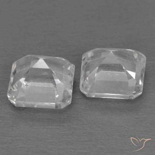 Shop natural 1.66ct Blanc Topaze gems, Octogone / coupe Émeraude, from Brésil at GemSelect. In stock, global shipping!