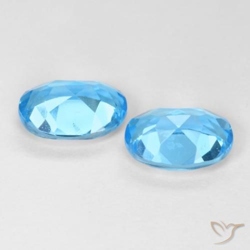 Shop natural 3.00ct Bleu Suisse Topaze gems, ovale, from Brésil at GemSelect. In stock, global shipping!
