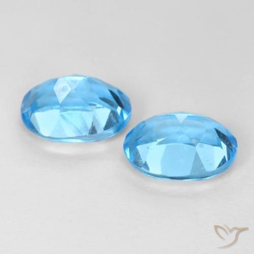 Shop natural 3.48ct Bleu Suisse Topaze gems, ovale, from Brésil at GemSelect. In stock, global shipping!