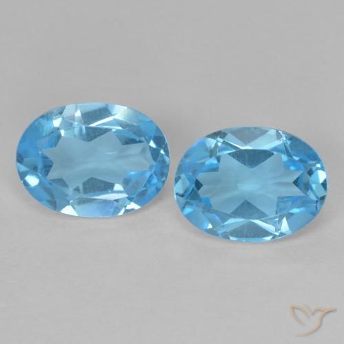 Shop natural 2.69ct Bleu Suisse Topaze gems, ovale, from Brésil at GemSelect. In stock, global shipping!