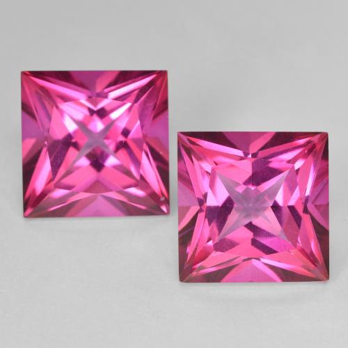 Achetez naturel 12,16ct rose topaze gems, carré, en provenance brésil chez gemselect. en stock, livraison internationale!