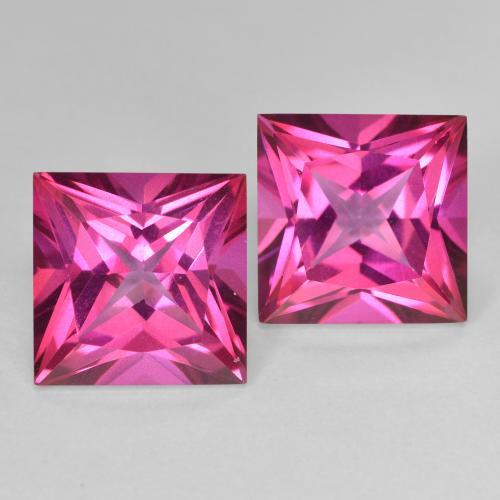 Achetez naturel 12,16ct rose topaze gems, carré, en provenance brésil chez gemselect. en stock, livraison internationale!