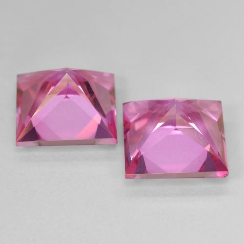 Achetez naturel 12,16ct rose topaze gems, carré, en provenance brésil chez gemselect. en stock, livraison internationale!