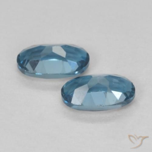 Shop natural 0.60ct Bleu Londres Topaze gems, ovale, from Brésil at GemSelect. In stock, global shipping!