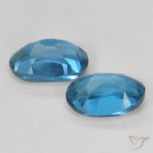 Shop natural 1.26ct Bleu Londres Topaze gems, ovale, from Brésil at GemSelect. In stock, global shipping!