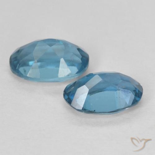 Shop natural 1.22ct Bleu Londres Topaze gems, ovale, from Brésil at GemSelect. In stock, global shipping!