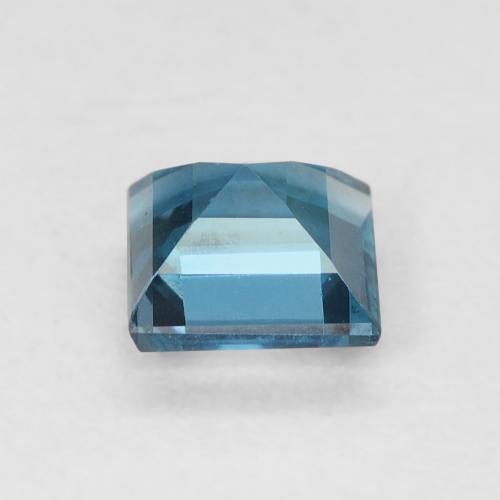 Topaze Bleu Londres naturelle Carré, 0.79 ct, VVS
