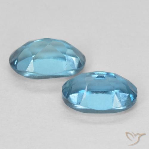 Shop natural 1.23ct Bleu Londres Topaze gems, ovale, from Brésil at GemSelect. In stock, global shipping!