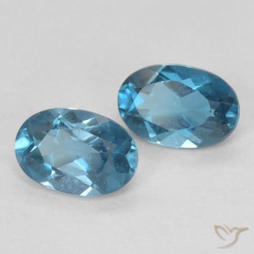 Shop natural 1.06ct Bleu Londres Topaze gems, ovale, from Brésil at GemSelect. In stock, global shipping!