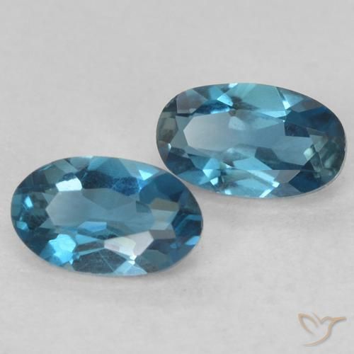Shop natural 0.63ct Bleu Londres Topaze gems, ovale, from Brésil at GemSelect. In stock, global shipping!