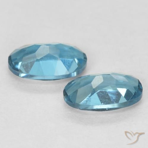 Shop natural 0.59ct Bleu Londres Topaze gems, ovale, from Brésil at GemSelect. In stock, global shipping!