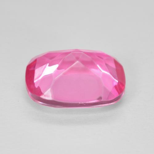 Topaze Rose vif naturelle Coussin, 6.30 ct, VVS