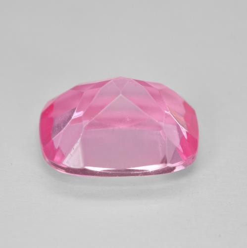 Topaze Medium Dark-Pink naturelle Coussin, 6.41 ct, VVS