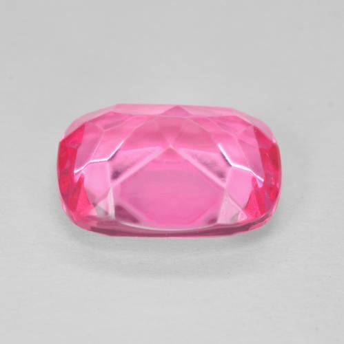 Topaze Magenta profond naturelle Coussin, 6.31 ct, VVS