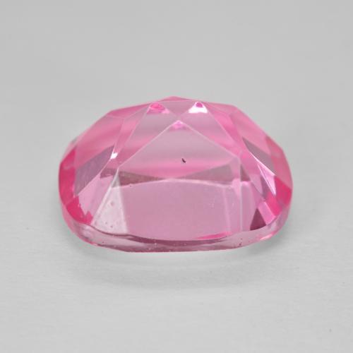 Topaze rose naturelle coupe coussin, 7,28 ct, VVS