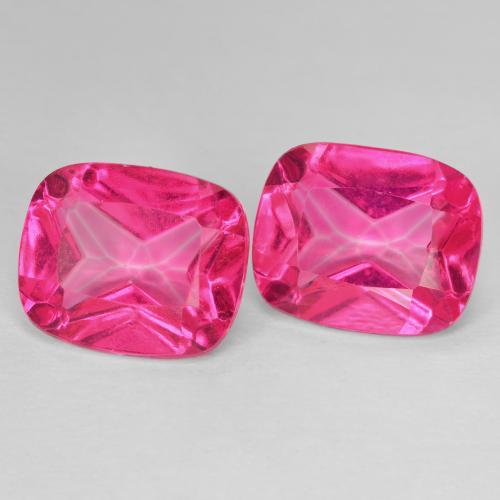 Shop natural 12.72ct Magenta profond Topaze gems, Coussin, from Brésil at GemSelect. In stock, global shipping!