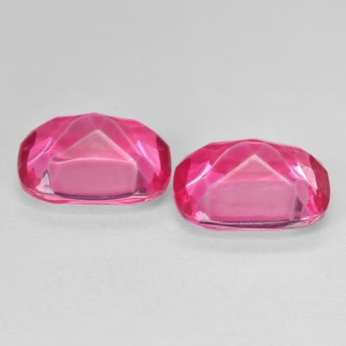 Shop natural 12.72ct Magenta profond Topaze gems, Coussin, from Brésil at GemSelect. In stock, global shipping!