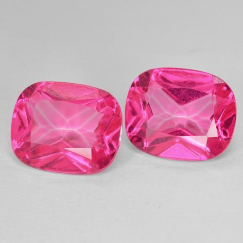 Shop natural 12.49ct Rose moyen Topaze gems, Coussin, from Brésil at GemSelect. In stock, global shipping!