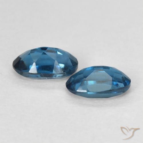 Shop natural 0.64ct Bleu Londres Topaze gems, ovale, from Brésil at GemSelect. In stock, global shipping!