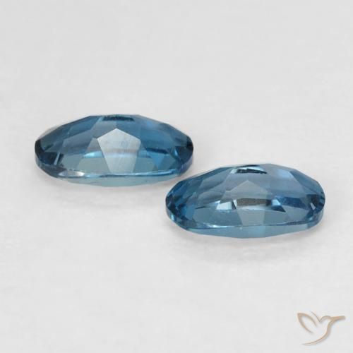 Shop natural 0.59ct Bleu Londres Topaze gems, ovale, from Brésil at GemSelect. In stock, global shipping!