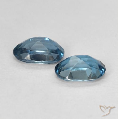 Shop natural 1.08ct Bleu Londres Topaze gems, ovale, from Brésil at GemSelect. In stock, global shipping!