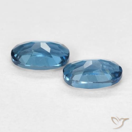 Shop natural 0.61ct Bleu Londres Topaze gems, ovale, from Brésil at GemSelect. In stock, global shipping!