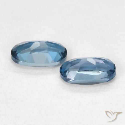 Shop natural 0.58ct Bleu Londres Topaze gems, ovale, from Brésil at GemSelect. In stock, global shipping!